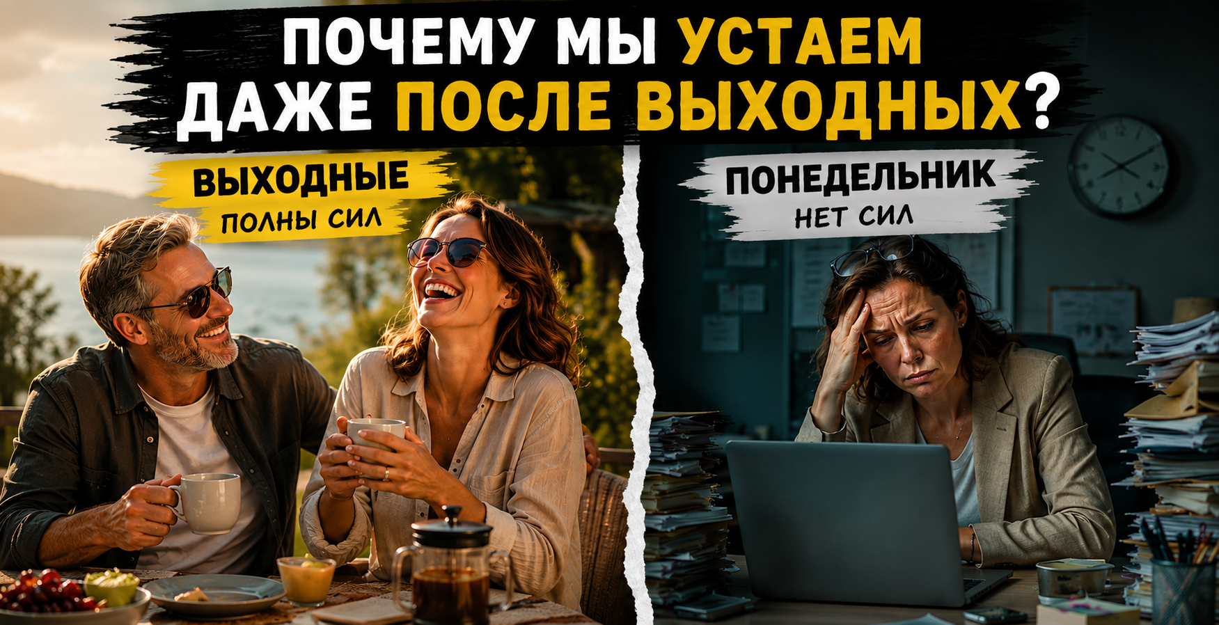 Почему мы устаем даже после выходных и как помочь организму восстановиться Почему мы устаем даже после выходных и как помочь организму восстановиться